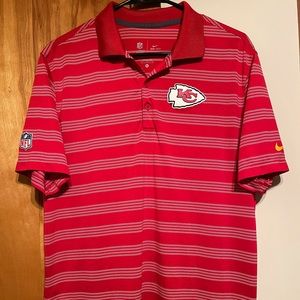 Nike KC Chiefs Men’s Medium Polo Shirt